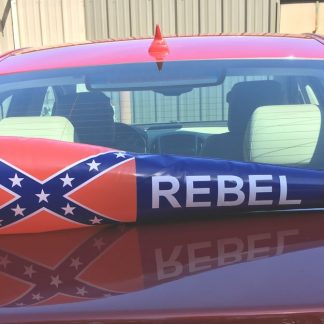 Inflatable Rebel flag bat 29-inches long