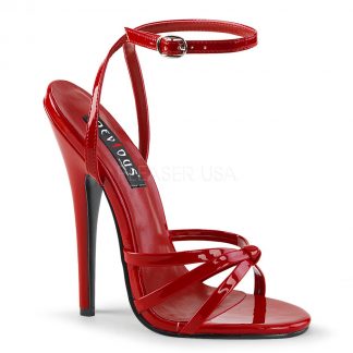 Wrap around knotted strap sandal shoe with 6-inch spike heel Domina-108