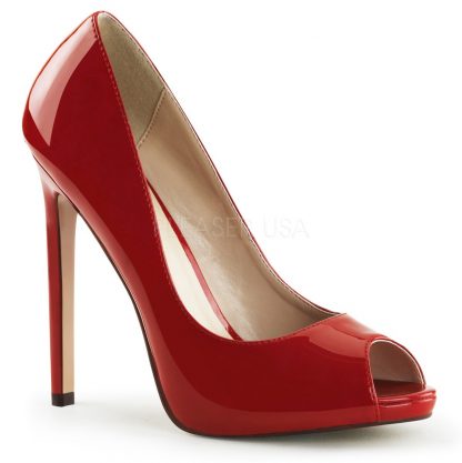 Platform peep toe pump shoes with 5-inch heels Sexy-42
