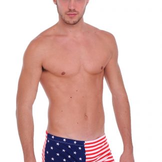 USA American flag men's briefs swimsuit ST303