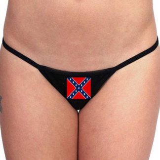 Rebel Confederate flag thong underwear