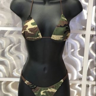 camouflage micro thong bikini 2-pc SET X1