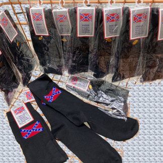 Confederate flag socks